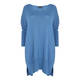 BEIGE LABEL PALE BLUE OVERSIZE SWEATER DRESS