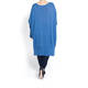 BEIGE LABEL PALE BLUE OVERSIZE SWEATER DRESS
