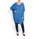 BEIGE LABEL PALE BLUE OVERSIZE SWEATER DRESS