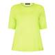 BEIGE LABEL SCOOP NECK T-SHIRT LIME