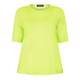 BEIGE LABEL SCOOP NECK T-SHIRT LIME