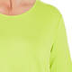 BEIGE LABEL SCOOP NECK T-SHIRT LIME