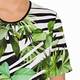 BEIGE PALM PRINT T-SHIRT GREEN