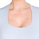 BEIGE LABEL JERSEY SCOOP NECK LONG SLEEVE TOP