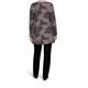 BEIGE EQUESTRIAN PRINT A-LINE TUNIC