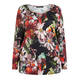 BEIGE LABEL STRETCH JERSEY FLORAL PRINT TOP