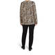 BEIGE LABEL STRETCH JERSEY ANIMAL PRINT TOP
