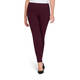 BEIGE LABEL PULL ON TECHNOSTRETCH TROUSER BURGUNDY