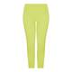 BEIGE LABEL THREE-QUARTER LENGTH TROUSERS WITH ZIPS LIME