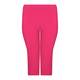 BEIGE CROPPED PULL ON TROUSER CERISE 