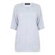 BEIGE label blue v-neck Tunic
