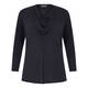 BEIGE LABEL BLACK FLUID COWL NECK TUNIC