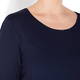 BEIGE LABEL NAVY ROUND NECK TUNIC
