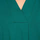 BEIGE LABEL STRETCH JERSEY V-NECK TUNIC TEAL