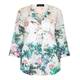 BEIGE LABEL FLORAL PRINT TUNIC