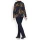 BEIGE LABEL TUNIC GOLD PRINT