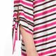 BEIGE LABEL STRIPE TUNIC TIE CUFF