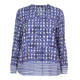 BEIGE LABEL NAVY PRINT TUNIC