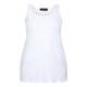BEIGE LABEL WHITE JERSEY VEST