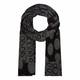 BEIGE LABEL WOOL COTTON BLEND SCARF