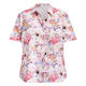 Beige Pure Cotton Floral Print Shirt Multicolour 