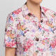 Beige Pure Cotton Floral Print Shirt Multicolour 