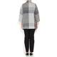 BEIGE label black check cheesecloth linen SHIRT