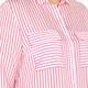 BEIGE label pink striped SHIRT with front pockets
