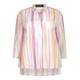 Beige label pink candy stripe cotton SHIRT