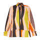 Beige Stripe Shirt Multi-Colour 