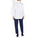 BEIGE LABEL COTTON BLEND SHIRT WHITE