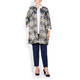 PERSONA BY MARINA RINALDI JACQUARD DUSTER COAT