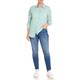 BEIGE CANDY STRIPE SHIRT GREEN