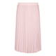 BEIGE LABEL PLEATED MIDI SKIRT