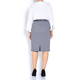 BEIGE LABEL GINGHAM PENCIL SKIRT WITH LUREX WAISTBAND