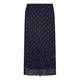 BEIGE label navy polka dot crinkle chiffon SKIRT