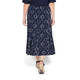 BEIGE LABEL PULL ON JERSEY PRINTED SKIRT