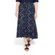 BEIGE LABEL PULL ON JERSEY PRINTED SKIRT