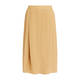 Beige Flax Linen Skirt Sand