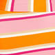 Beige Stripe Jersey Skirt Orange and Pink 