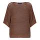 BEIGE copper lurex SWEATER