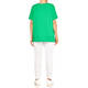 Beige V-Neck T-shirt Emerald 