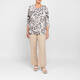 Beige Pull-On Trouser Sand