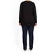 BEIGE LABEL GALAXY EMBELLISHED BLACK TOP
