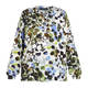 Beige Tunic Spot Print Blue and Green