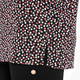 BEIGE DOTTY PRINT CHIFFON TOP