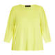 Beige Round Neck Top Lime