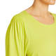 Beige Round Neck Top Lime