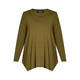 BEIGE JERSEY TOP OLIVE