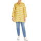 BEIGE PRINTED SHIRT YELLOW